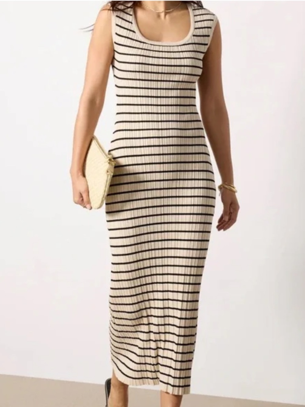 Z Supply Women's Gisele Stripe Midi Dress - Picture 4 of 8